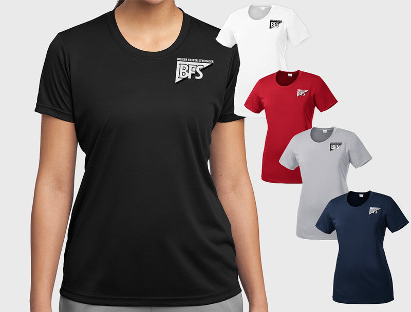 Ladies Performance Shirt (Short Sleeve, Loose Fit) - LST350 — view 2