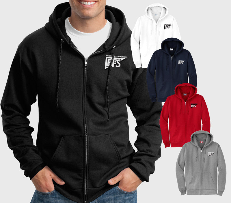 Hooded Ful Zip Sweatshirt - PC78ZH — view 2