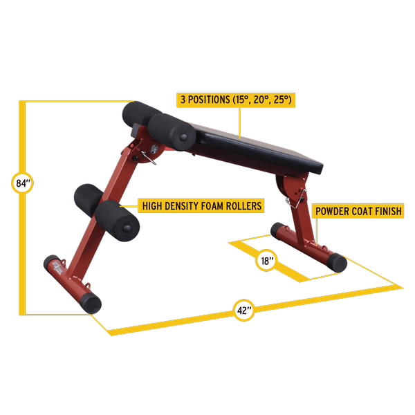 Body-Solid - Ab Bench/Seat — view 2