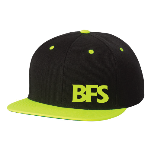 BFS Wool Blend Flat Bill Snapback Cap — view 2