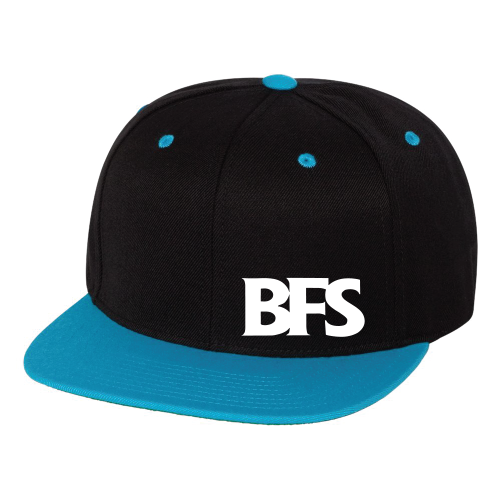 BFS Wool Blend Flat Bill Snapback Cap — view 3
