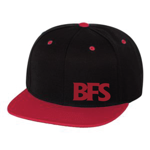 BFS Wool Blend Flat Bill Snapback Cap — view 6