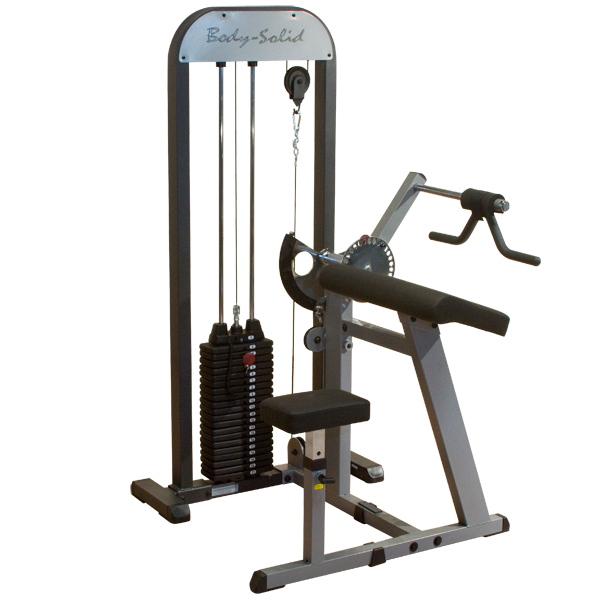 Body-Solid - Pro Select Bicep Tricep 210lb Stack — view 8