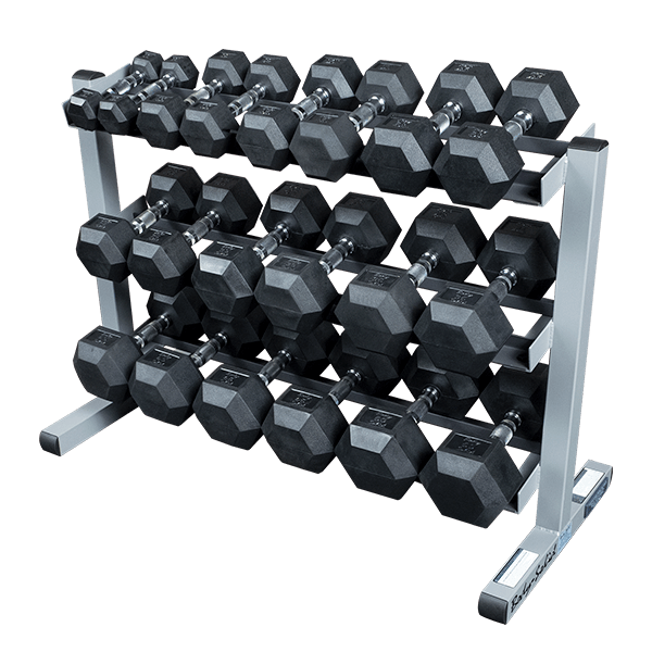 Body-Solid - Dumbell Rack, 3 tier Horizontal — view 3