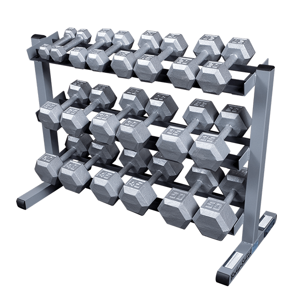 Body-Solid - Dumbell Rack, 3 tier Horizontal — view 4