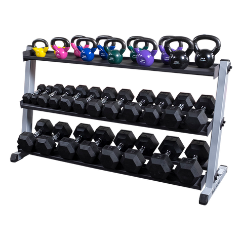 Body-Solid - GDR60 KETTLEBELL SHELF