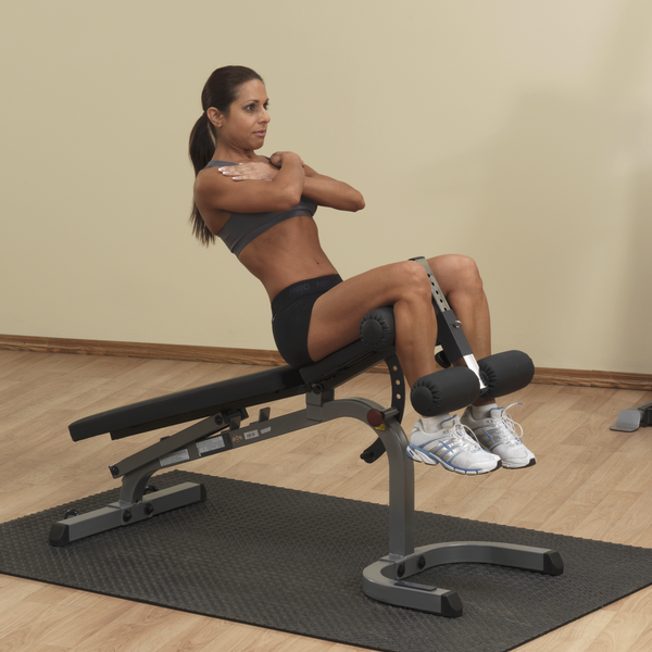 Body-Solid - Flat/Incline/Decline Bench, 2"x 2", GFID31 — view 3