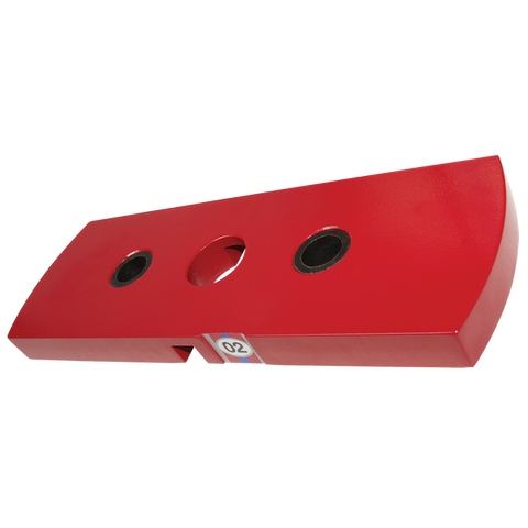 Body-Solid - Premium Red Steel Weight Stack 50lbs, 5 X 10lb Plates