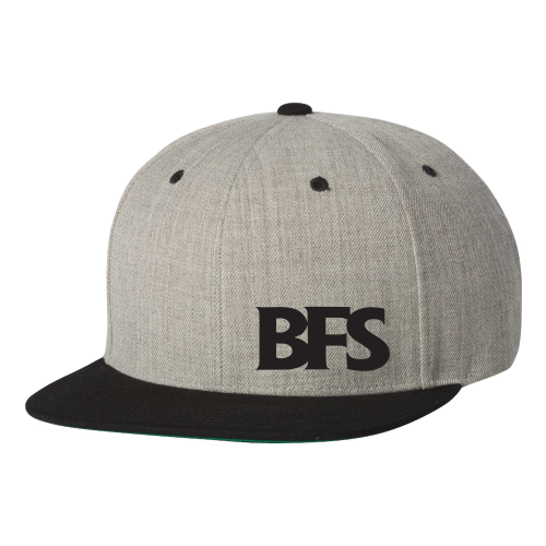 BFS Wool Blend Flat Bill Snapback Cap — view 5