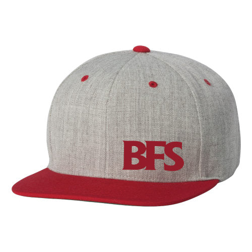BFS Wool Blend Flat Bill Snapback Cap — view 8