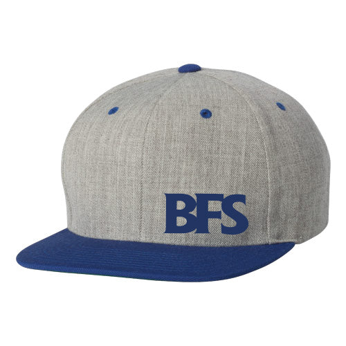 BFS Wool Blend Flat Bill Snapback Cap — view 9
