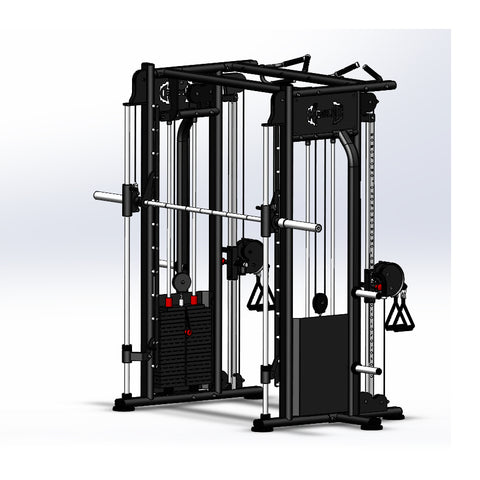 Muscle D  Dap/Smith Machine Combo