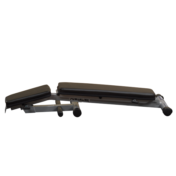 Body-Solid - Powerline fully assembled FID bench — view 2