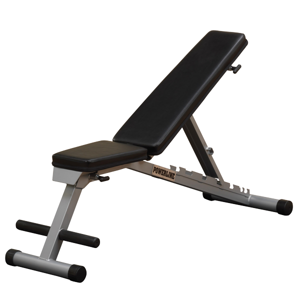 Body-Solid - Powerline fully assembled FID bench — view 3