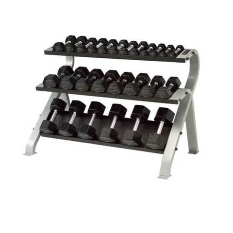 TAG 3 Tier Horizontal Dumbbell Rack