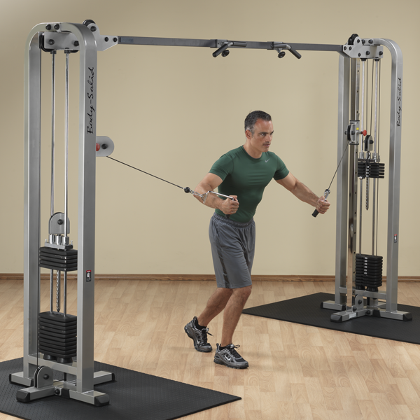 Body-Solid - Pro Club Line CABLE CROSSOVER, 2, 235LB STACKS — view 3