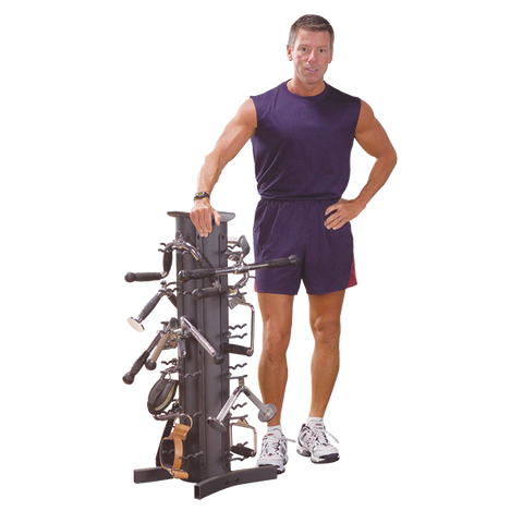 Body-Solid - Solid Accessory Stand & Accessory Package
