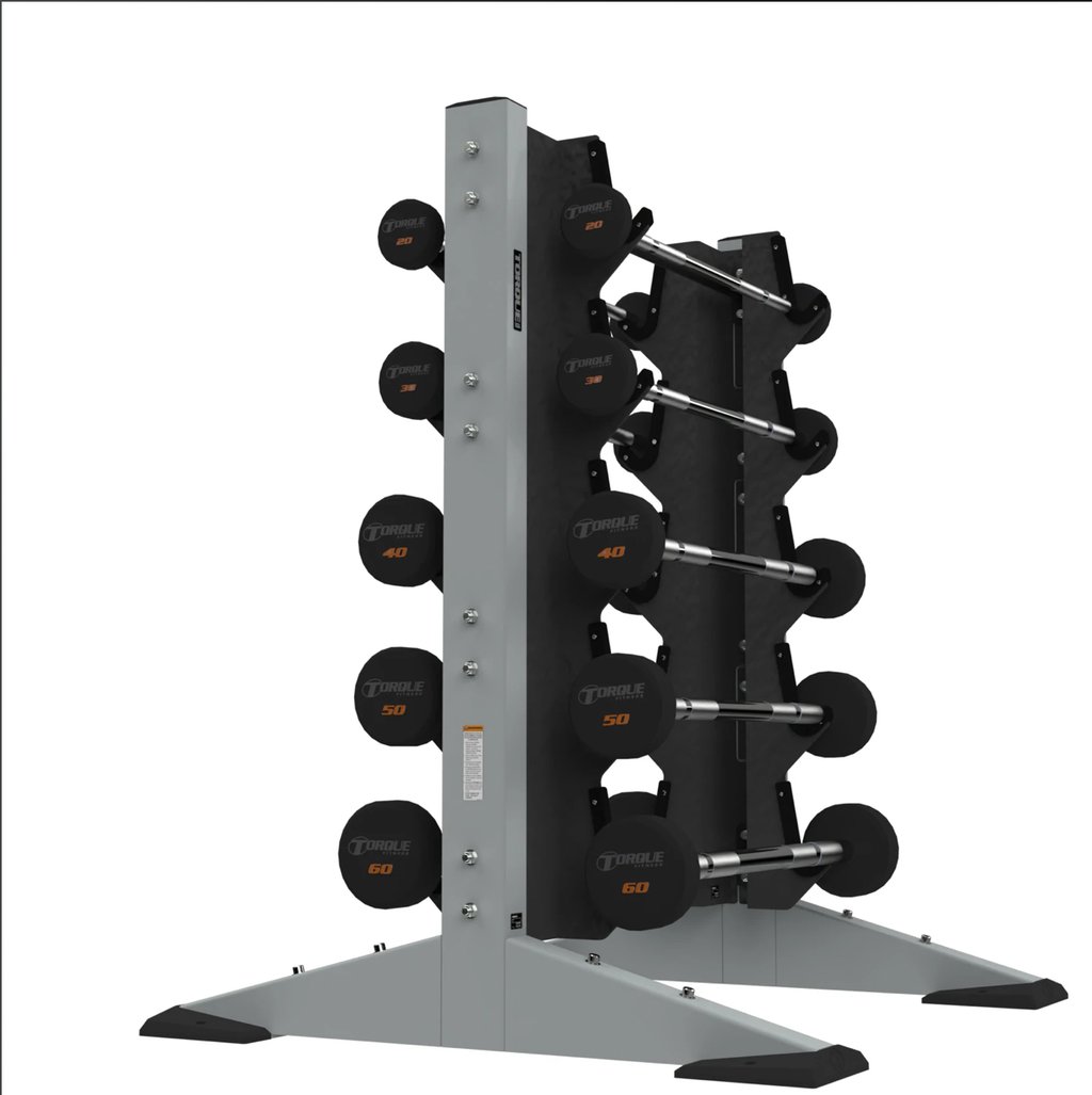 X-Create 2-Sided Center 10 Barbell Rack (Platinum 2)