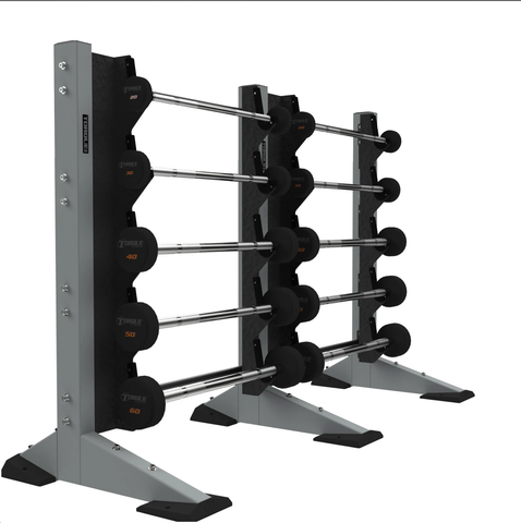 X-Create 2-Module Wall 10 Barbell Rack