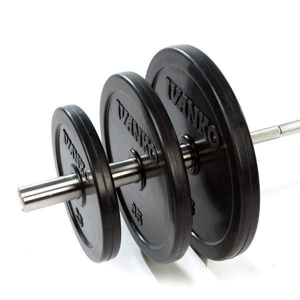 RUBO Olympic Plate, Rubber-Encased — view 4