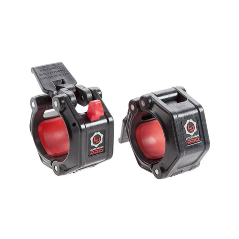 Lock-Jaw Pro 2 Barbell Collar - Black (Pair) (Ships From USA)