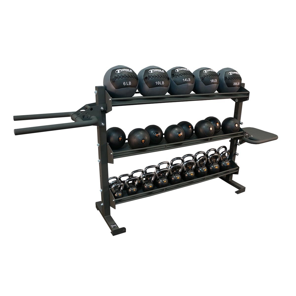 6 Foot Universal Storage/Dip/Plyo Rack — view 3