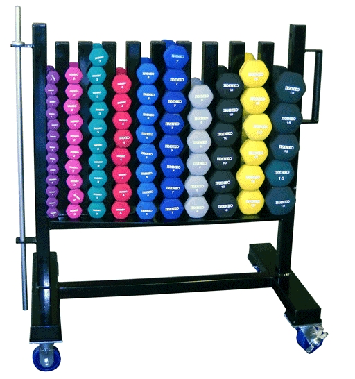 Heavy-Duty Rack for Hex Dumbbells — view 4