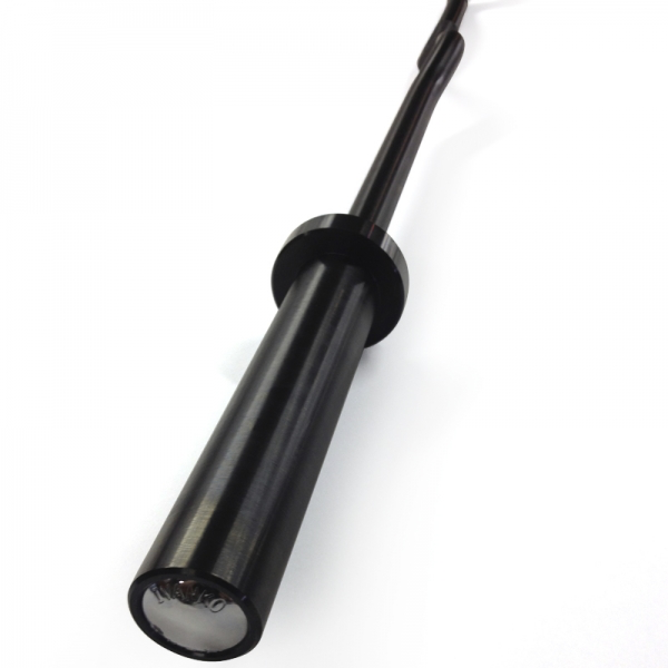 OBZ-40 EZ-Curl Bar, Black-Oxide, 6' 2’ (USA) — view 3