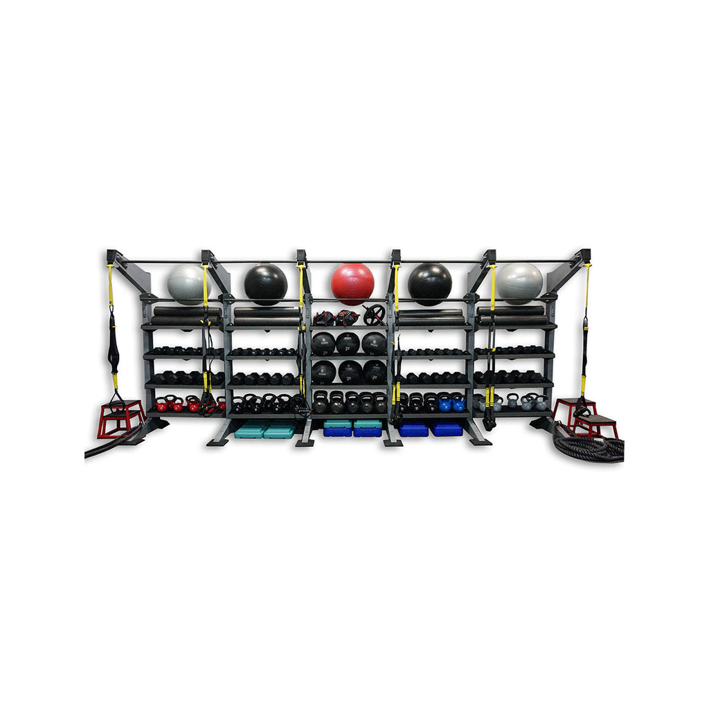 Torque X-CREATE - 5 Module Storage Wall (Platinum 2) — view 2