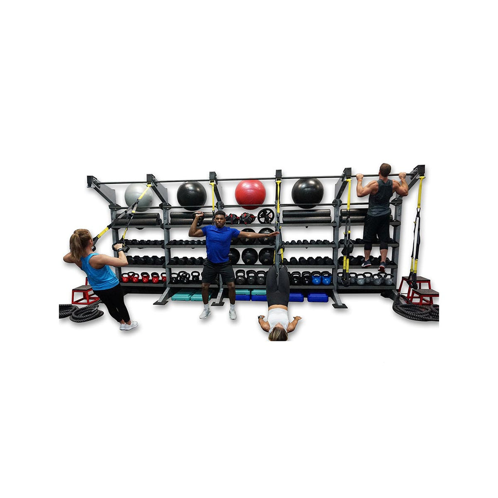 Torque X-CREATE - 5 Module Storage Wall (Platinum 2) — view 3
