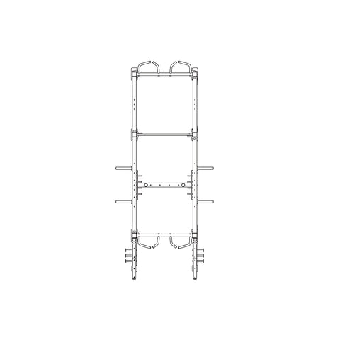 Torque X-SIEGE - 4 X 10 Foot Siege Storage Combination Rack - X1 Package