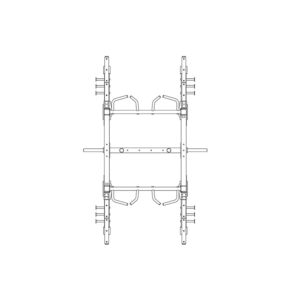Torque X-SIEGE - 4 X 4 Foot Siege Storage Rack - X1 Package — view 2