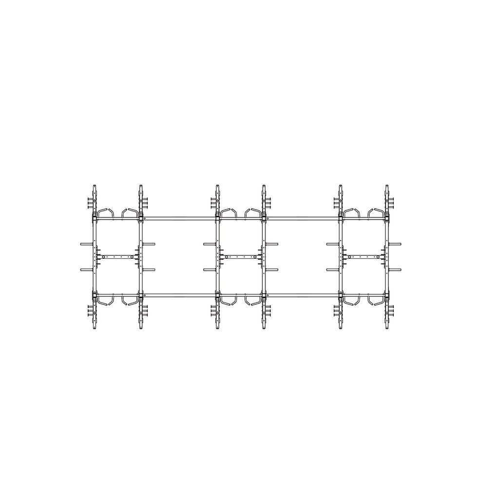 Torque X-SIEGE - 24 X 6 Foot Siege Storage Rack - X1 Package — view 2
